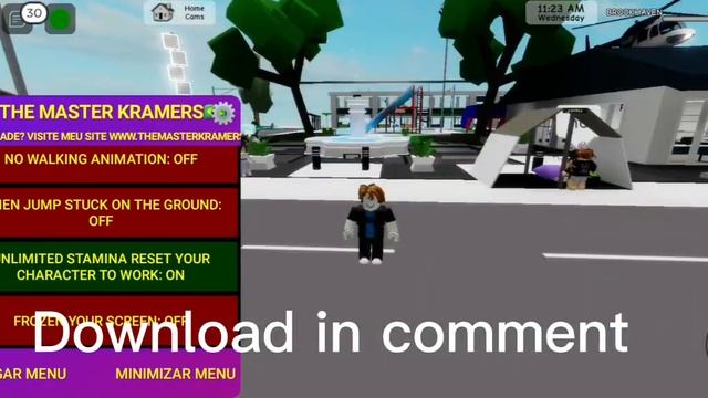 Roblox Mod Menu 2.535.277 - by MASTER KRAMERS, mediafire link, no password, смотреть онлайн