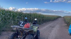 Дальняк на квадроцикле мотоленд 200.Покатушки  в 45км от дома.