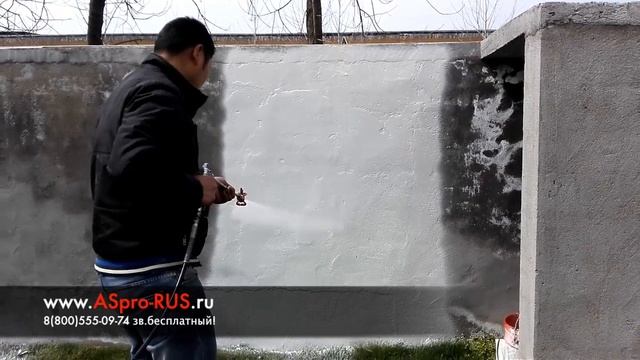 Гидропоршневой мембранный окрасочный агрегат-аппарат безвоздушного распыления ASPRO смотреть онлайн