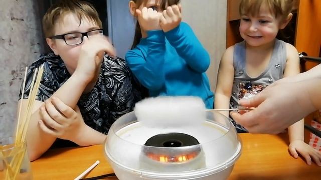 Сладкая вата//Делаем дома. смотреть онлайн