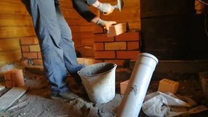 Кладём стены из кирпича в бани