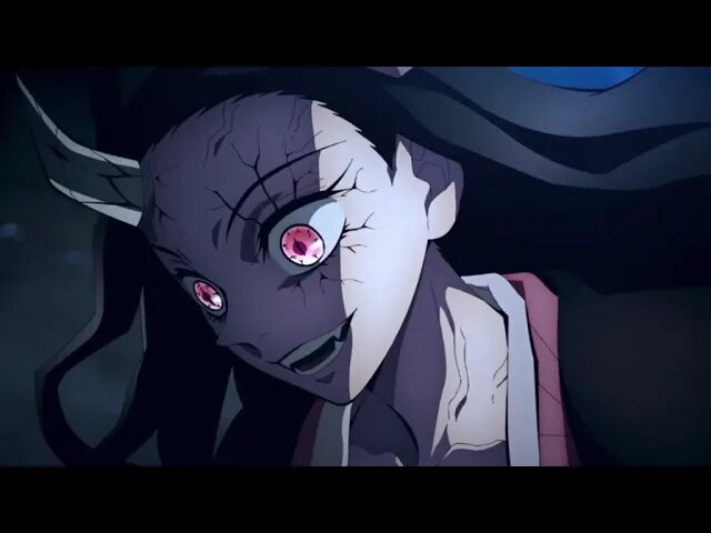 Незуко против шестой луны | Клинок, Рассекающий Демонов: Квартал Красных Фонарей смотреть онлайн