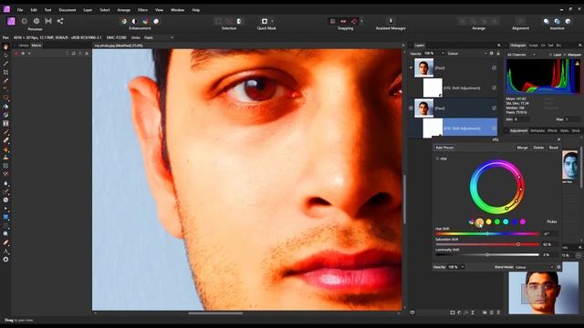 HOW TO ACCURATELY USE HSL SLIDER IN AFFINITY PHOTO AND PROTECT EXPOSURE смотреть онлайн