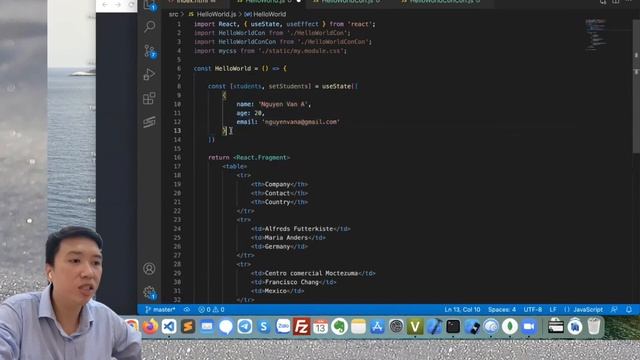 [Học React từ A đến Á] Xây Dựng Bảng Danh Sách Trên React - Thêm,Sửa,Xoá Học Sinh (Phần 1) смотреть онлайн
