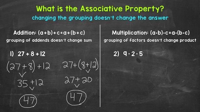 What’s the Associative Property? | Math with Mr. J смотреть онлайн