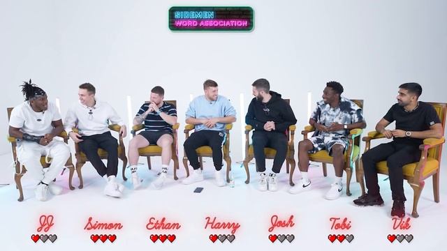 SIDEMEN WORD ASSOCIATION смотреть онлайн