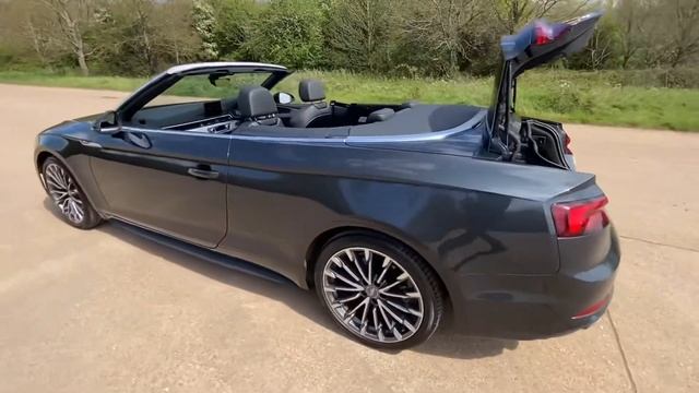 2018 18 AUDI A5 CABRIOLET S LINE 2.0 TFSI 190PS MANUAL ONLY 10,000 MILES смотреть онлайн