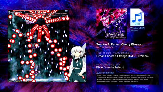 Touhou 7 PCB - Full OST (Windows MIDI Version)