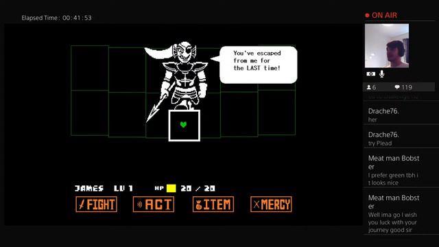 Undertale: Playing Blind (Livestream) смотреть онлайн