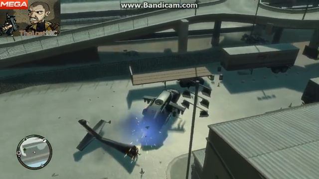 Трюки на байке в GTA 4 смотреть онлайн