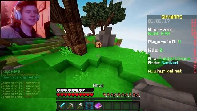 ОТКРЫЛ СЕРВЕР ПО DISCORD! | SKYWARS MINECRAFT [#19] смотреть онлайн