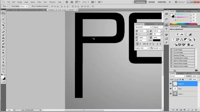 Photoshop cs4 cs5 Tutorial : How to make a YouTube Icon/Logo/Avatar смотреть онлайн