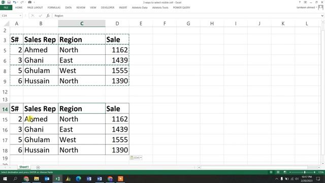 3 ways to select visible cells in Excel through Excel formula and keyboard shortcut. #excel смотреть онлайн