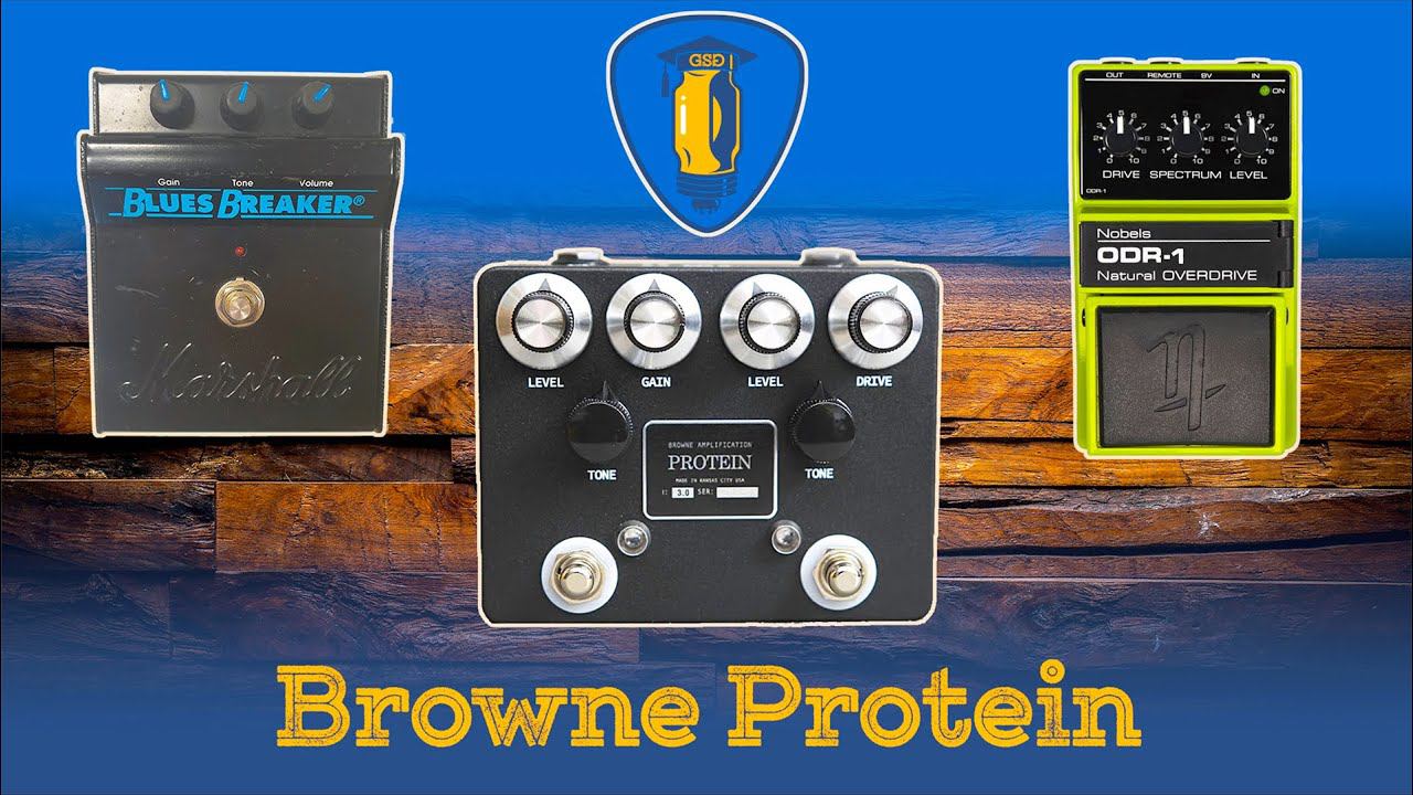 Обзор педали Protein от компании Browne Amplification.