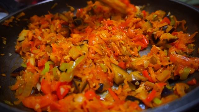 Острая закуска из баклажанов! Простой рецепт на ужин и обед! смотреть онлайн