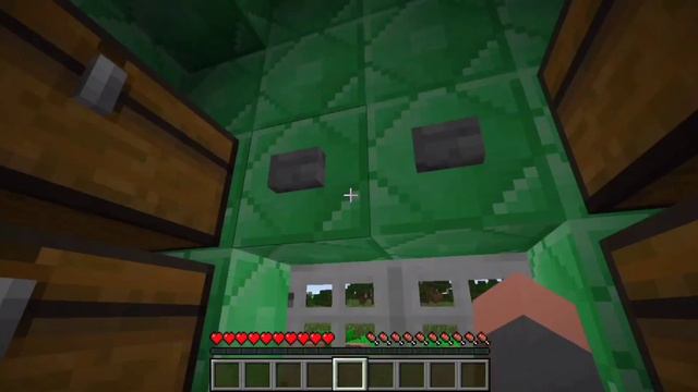 Кто построил этот большой изумруд в нашей деревне в Майнкрафт? смотреть онлайн