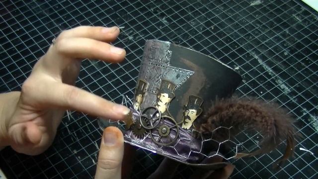 Mini Steampunk Top Hat Online Class - Stampin' Stuff смотреть онлайн