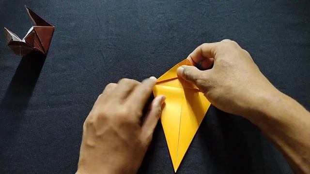 How To Make a Origami Cat Easy - Easy Origami смотреть онлайн