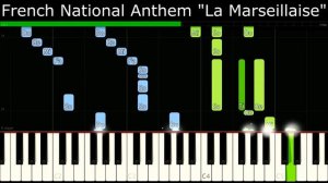 French National Anthem «La Marseillaise» [Piano Tutorial] | SHEET MUSIC + MIDI 🔥