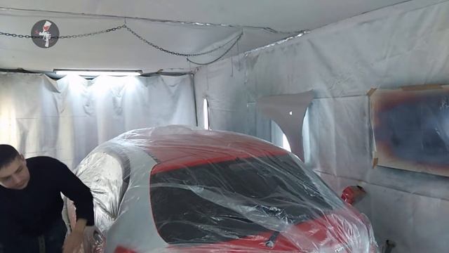 Как оклеить авто, малярный валик и что такое подложка? часть 3 смотреть онлайн