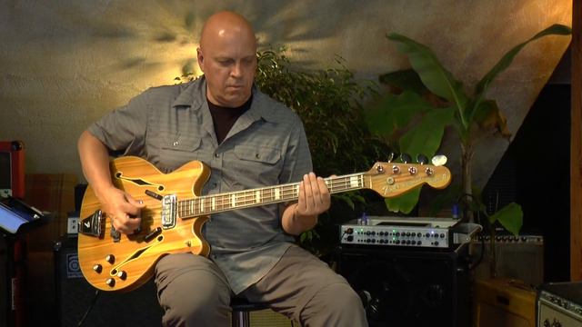 Fender Coronado II Wildwood Bass From 1968 Presented By Vintage Guitar Oldenburg And Detlef Blanke