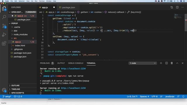 How To Code Your Own Cookie Consent Popup with JavaScript смотреть онлайн