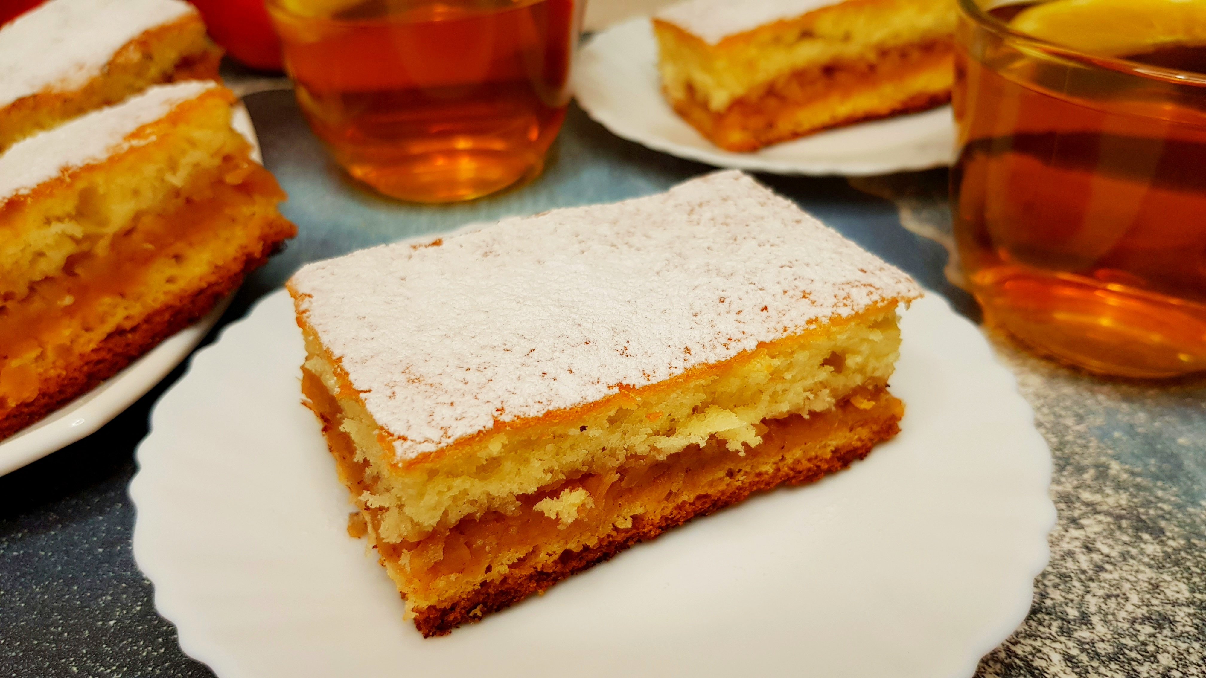 Прекрасное яблочное лакомство к чаю! Невероятный яблочный пирог для ярких вкусовых эмоций! смотреть онлайн