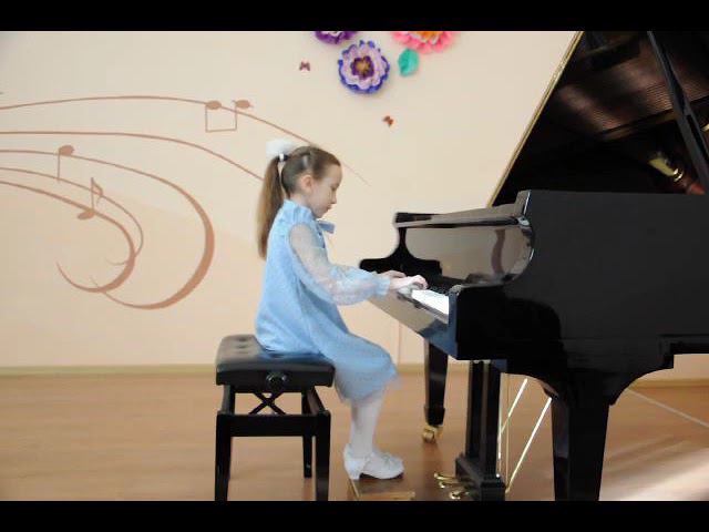 Полекаренко Таисия Л. Моцарт "Менуэт" d moll; И. Кореневская "Дождик" ДМШ Барабинского района смотреть онлайн