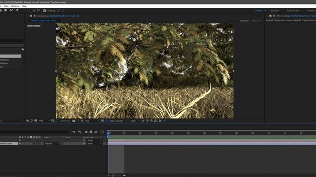 Redshift & Cinema 4D with After Effects - Create Z Depth pass for DOF and Fog смотреть онлайн