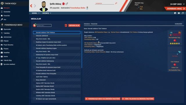 BASKETBOL KOÇLUĞU | Pro Basketball Manager 2023 (Türkçe) смотреть онлайн