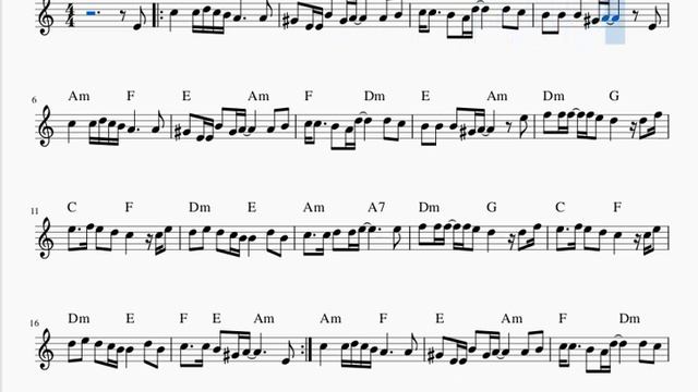 HERŞEY SENİNLE GÜZEL -ZERRİN ÖZER -KEMAN NOTALARI смотреть онлайн