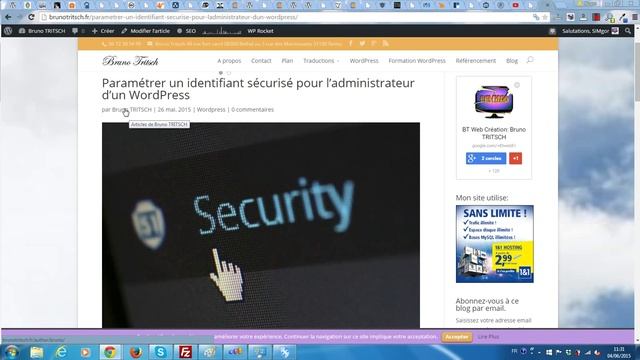 Trouver l'identifiant d'un auteur sur un WordPress смотреть онлайн