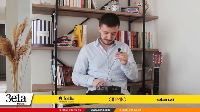 Arimic İkili Kablolu Yaka Mikrofonu DSLR Kamera Testi ve Kullanımı смотреть онлайн