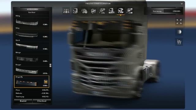 ETS2 Truck Customization - Scania R series смотреть онлайн