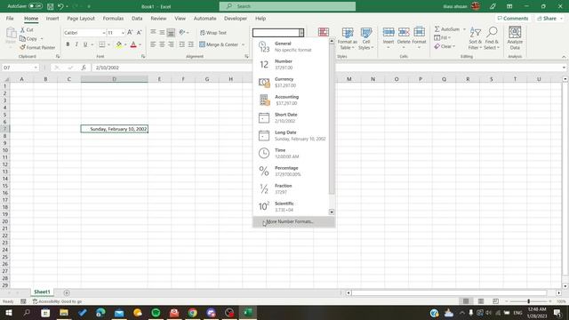 How To Change Date Format Excel Tutorial смотреть онлайн