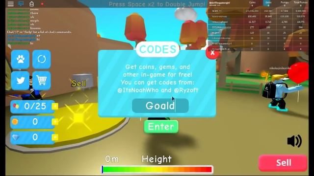 All Roblox Balloon Simulator Codes смотреть онлайн
