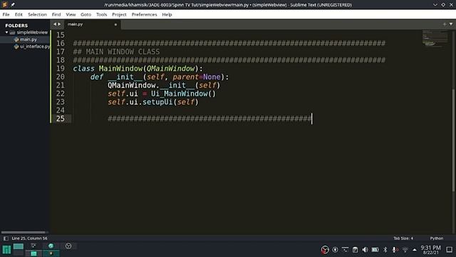 Add Webview Widget to Python App | Pyside Qt Qt Designer PyQt | Display Web Pages on your Python Ap смотреть онлайн