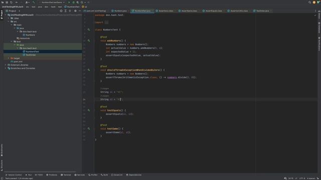 AssertEquals vs AssertSame - Java Unit Testing - JUnit + Mockito смотреть онлайн