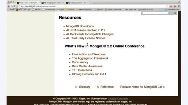 Teck talk - MongoDB 2.2. Release Features смотреть онлайн