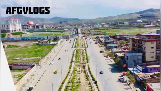 Kabul City Drone Camera View 2023- Different Place Of Kabul Afghanistan 🇦🇫 VLOG-142