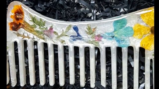 Расческа-гребень ручной работы. смотреть онлайн