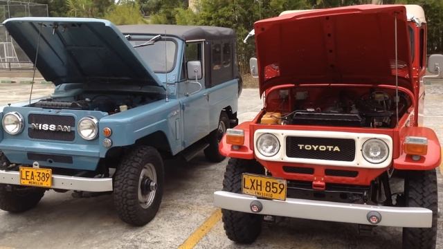 What is a Volcan 4x4 truck? Nissan Patrol vs Toyota FJ43 смотреть онлайн