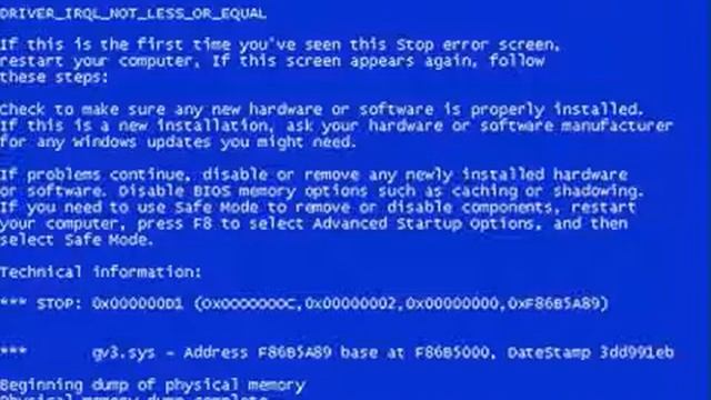 Самая ржачная реакция на Синий экран смерти! Смотреть всем! смотреть онлайн