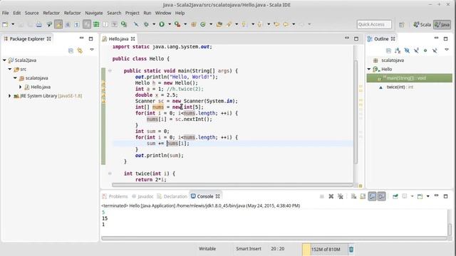 Java Array Basics смотреть онлайн