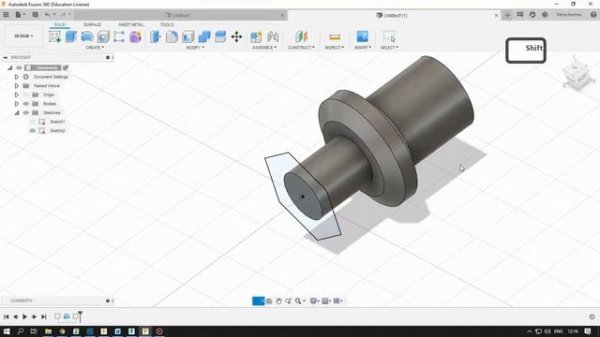 Autodesk Fusion 360: Урок 2. Тела вращения