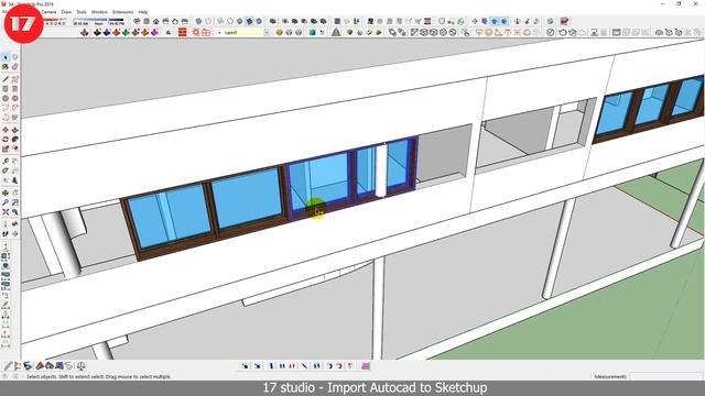 Sketchup Tutorial #10 | Import Cad File To Sketchup | Dựng Hình Sketchup Từ File Cad смотреть онлайн