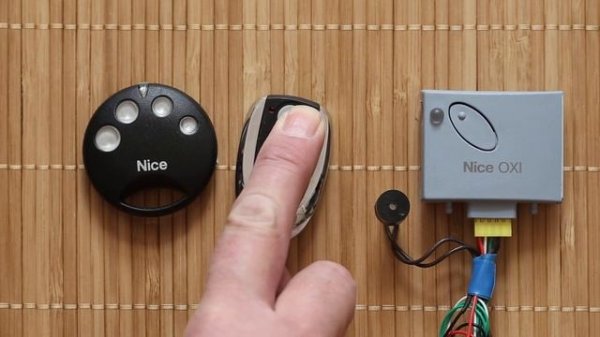 Настройка пультов Nice Smilo SM2 SM4 удаленно от шлагбаума или ворот Nice