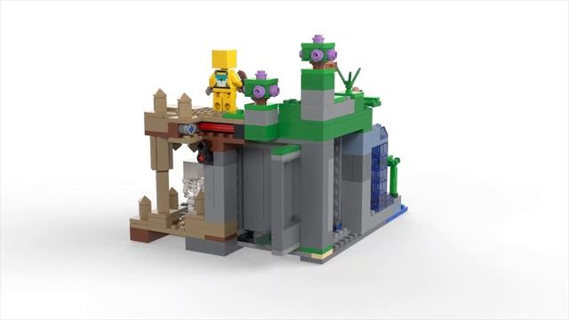 LEGO ЛЕГО Minecrаft Подземелье скелета 21189 смотреть онлайн