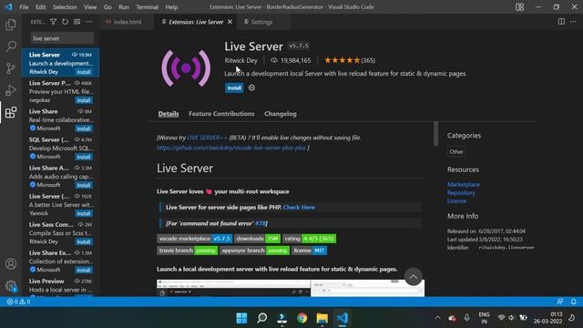 VS Code - How to Set Up Live Server and Browser Auto Refresh / Auto Save In Visual Studio Code смотреть онлайн