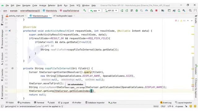 Select File From External Storage without Permission | API 30 смотреть онлайн